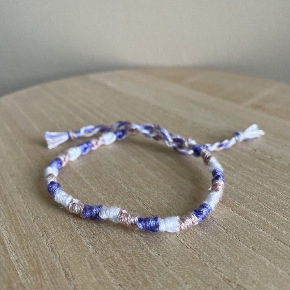 Alexa Bracelet, anklet, trendy, comfortable, tie, embroidery thread, woven, gift